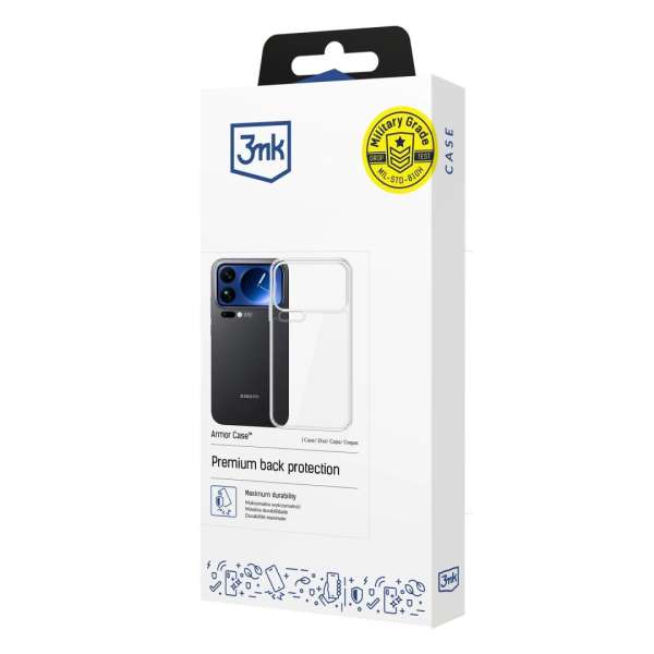 3mk Armoured case for Xiaomi 17 Pro Clear