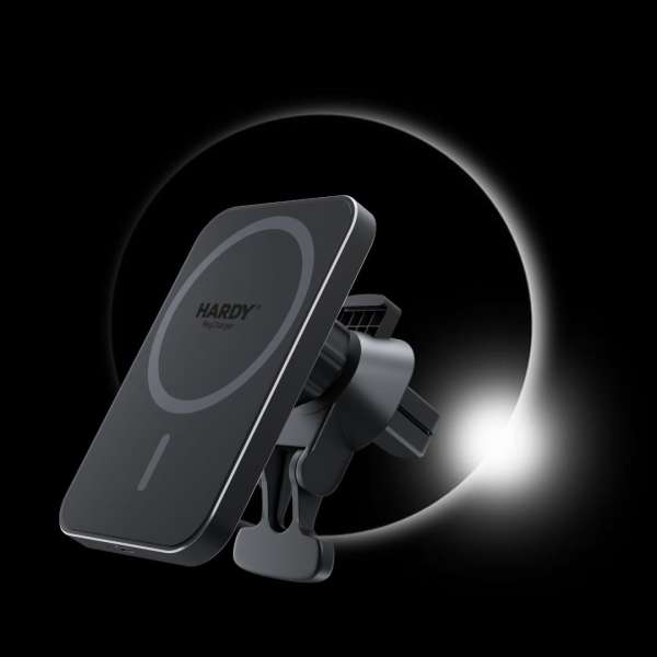 3mk Hardy MagCharger Car Charger Black