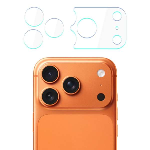 3mk Hybrid glass for the lens and camera island Apple iPhone 17 Pro