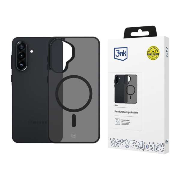 3mk MagCase for Samsung Galaxy A57 Smoke Gray