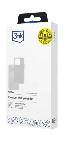 3mk Matt Case pro for Xiaomi Redmi 17 Ultra Black