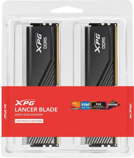 A-Data 32GB DDR5 6000MHz Kit(2x16GB) Lancer Blade RGB Black