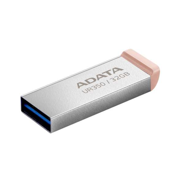 A-Data 32GB UR350 USB3.2 Silver/Brown