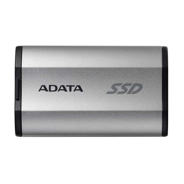 A-Data 500GB USB3.2 Type-C SD810 Silver Grey
