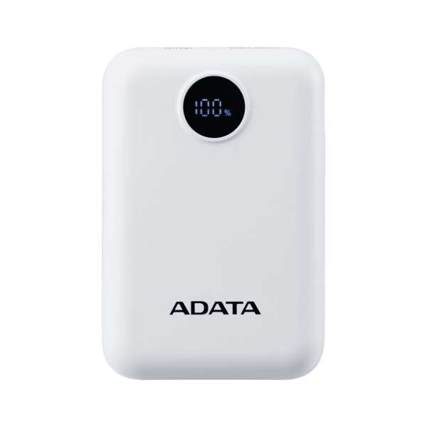 A-Data C100 Digital Display 10000mAh PowerBank White