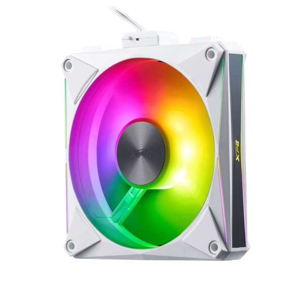 A-Data HURRICANE MAG 120 ARGB PWM Magnetic Fan White (4-pack)