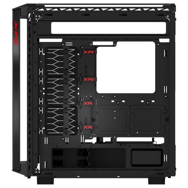 A-Data XPG Battlecruiser II Tempered Glass Black