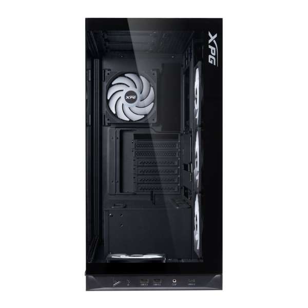 A-Data XPG Invader X BTF Tempered Glass Black