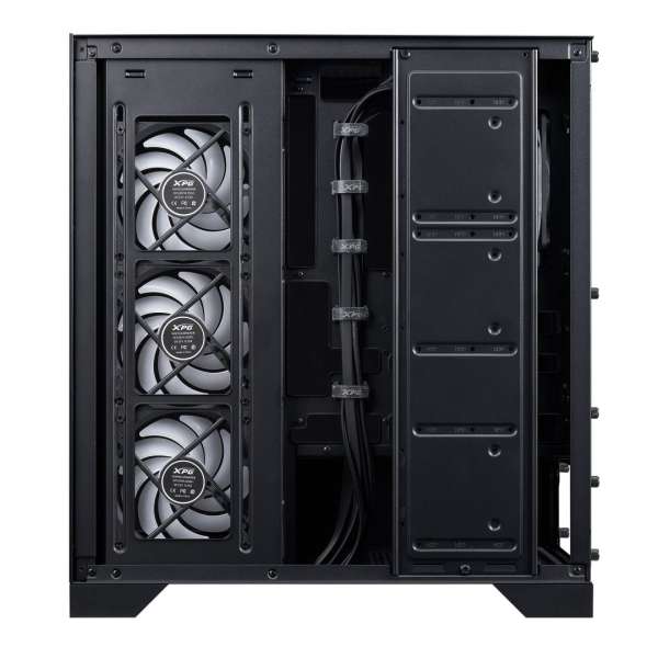 A-Data XPG Invader X BTF Tempered Glass Black