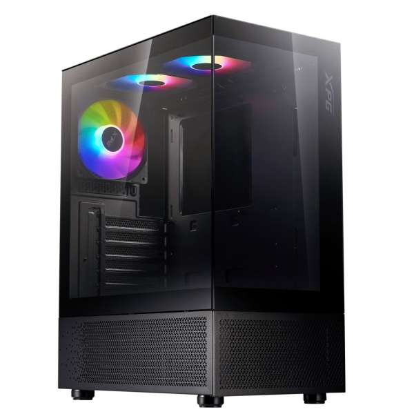 A-Data XPG Invader X Mini Tempered Glass Black