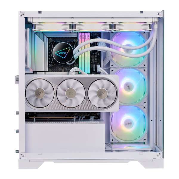 A-Data XPG Invader X Tempered Glass White