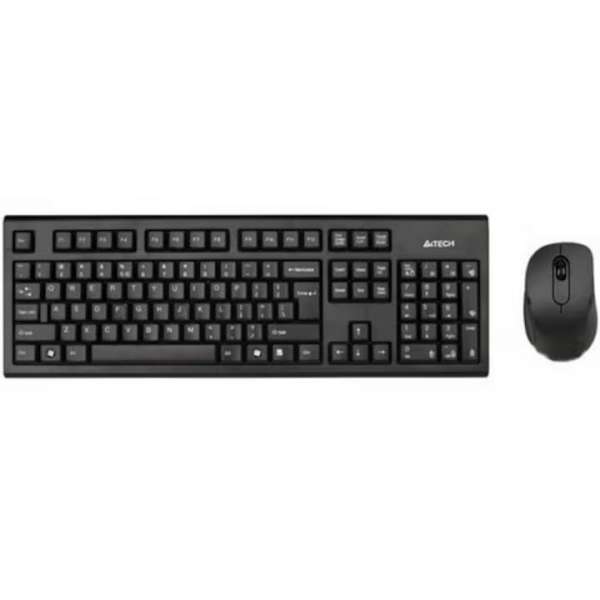 A4-Tech 7100N Wireless Keyboard Combo Black US