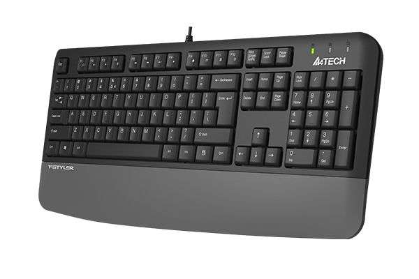 A4-Tech Fstyler FK20 Keyboard Grey US
