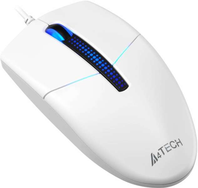 A4-Tech N-530S Illuminate Mouse White