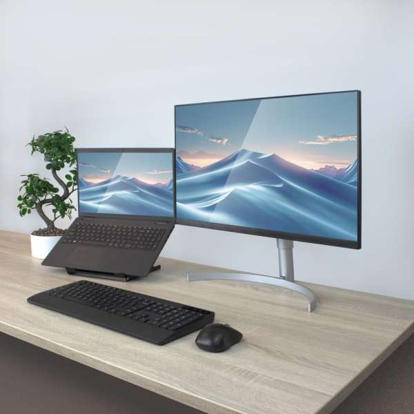 ACT AC8145 Összecsukható laptop állvány 5 állítható magasságú pozícióval