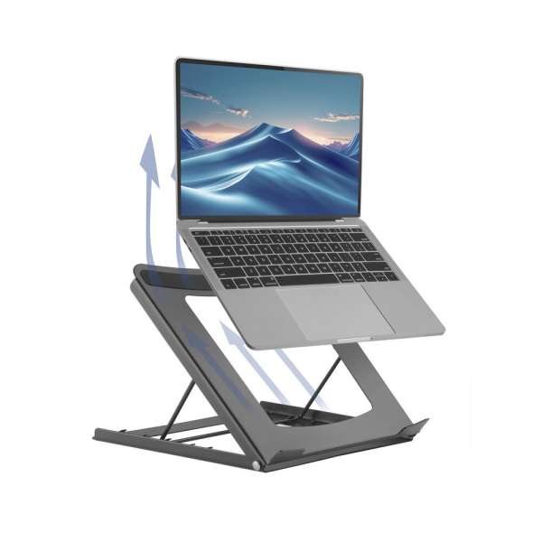 ACT AC8145 Összecsukható laptop állvány 5 állítható magasságú pozícióval