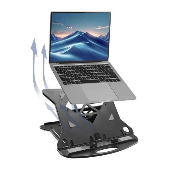 ACT AC8150 Összecsukható laptopállvány 7 állítható magasságú pozícióval