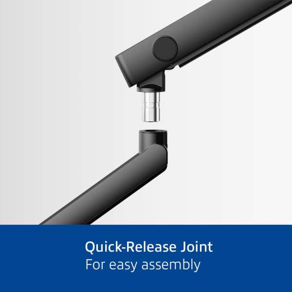 ACT AC8327 Single monitor arm office solid pro with mechanical spring