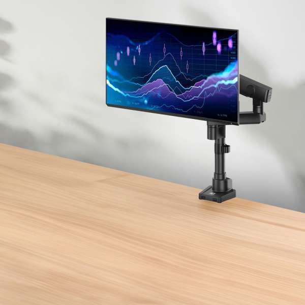 ACT AC8327 Single monitor arm office solid pro with mechanical spring