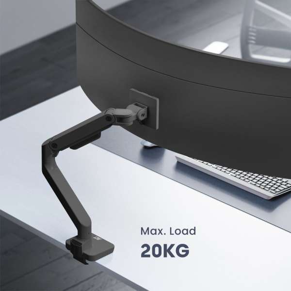 ACT AC8340 Single Monitor Arm Office Premium with Gas Spring