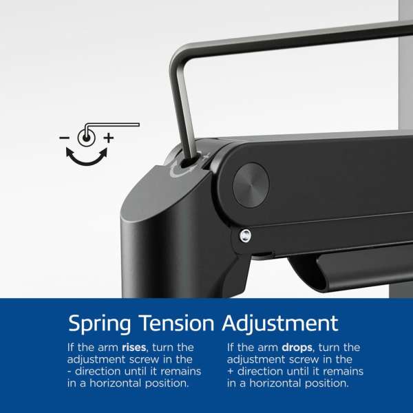 ACT AC8342 Dual Monitor Arm Office Premium with Gas Spring