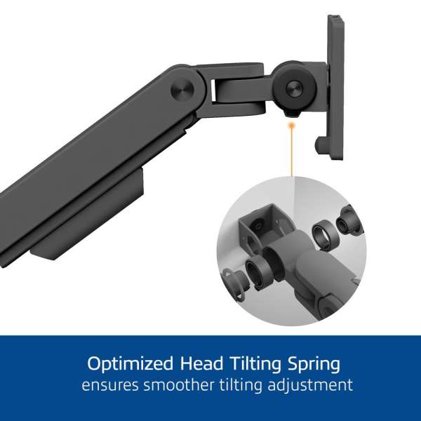 ACT AC8342 Dual Monitor Arm Office Premium with Gas Spring