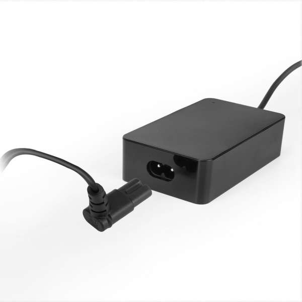 ACT AK5008 Powercord Euro male - C7 female (angled down) 2m Black