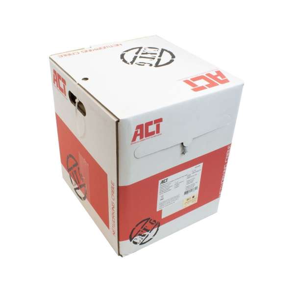 ACT CAT6 U-UTP Installation cable 305m Grey