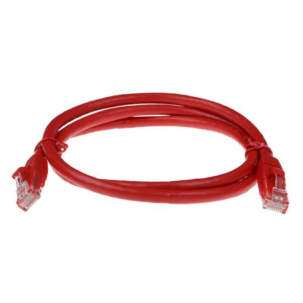 ACT CAT6 U-UTP Patch Cable 10m Red