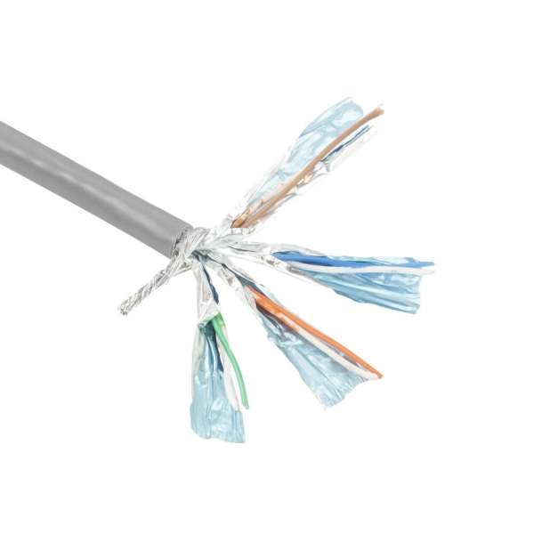 ACT CAT6A S-FTP Installation cable 305m Grey