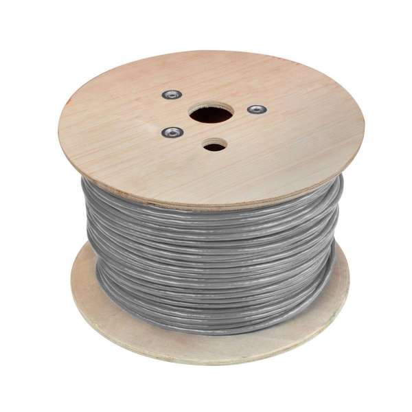 ACT CAT6A S-FTP Installation cable 305m Grey