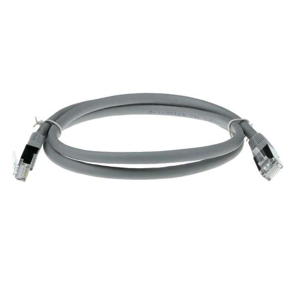ACT CAT6A S-FTP Patch Cable 0,25m Grey