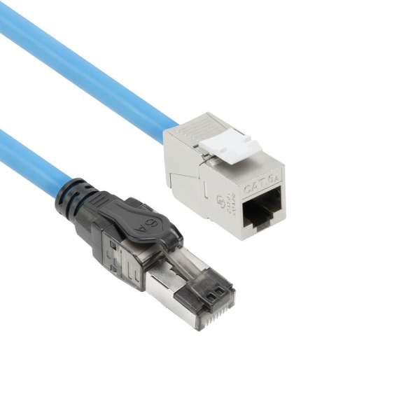 ACT CAT6A S-FTP Patch Cable 40m Blue