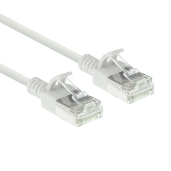 ACT CAT6A U-FTP Patch Cable 0,5 White