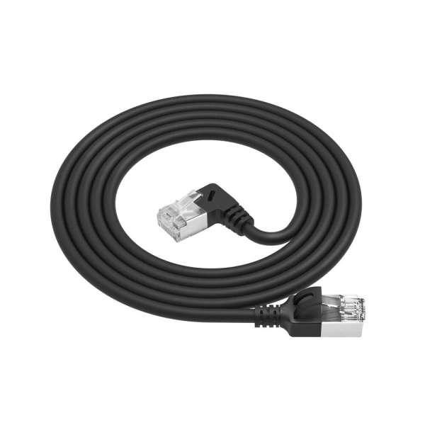 ACT CAT6A U-FTP Patch Cable 0,5m Black