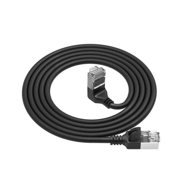 ACT CAT6A U-FTP Patch Cable 1,5m Black