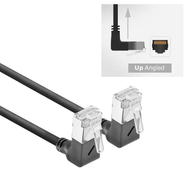 ACT CAT6A U-FTP Patch Cable 3m Black