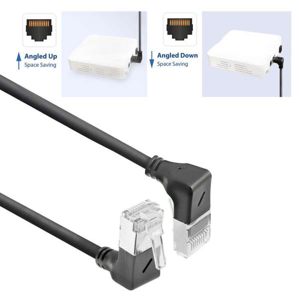 ACT CAT6A U-FTP Patch Cable 3m Black