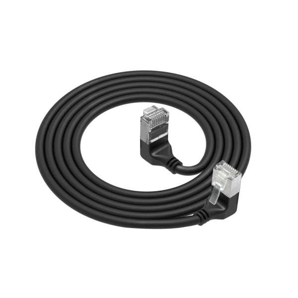 ACT CAT6A U-FTP Patch Cable 5m Black