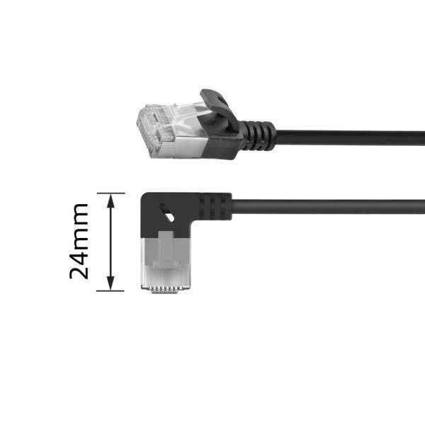ACT CAT6A U-FTP Patch Cable 5m Black