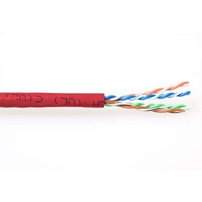ACT CAT6A U-UTP Installation cable 305m Red