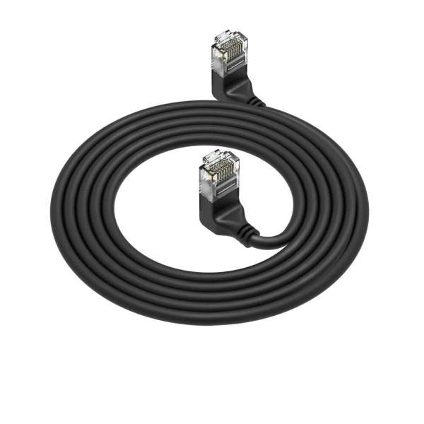 ACT CAT6A U-UTP Patch Cable 0,25m Black