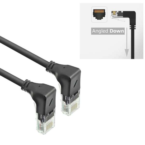 ACT CAT6A U-UTP Patch Cable 2m Black