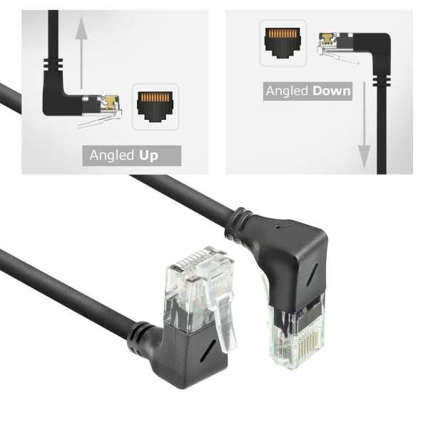 ACT CAT6A U-UTP Patch Cable 2m Black