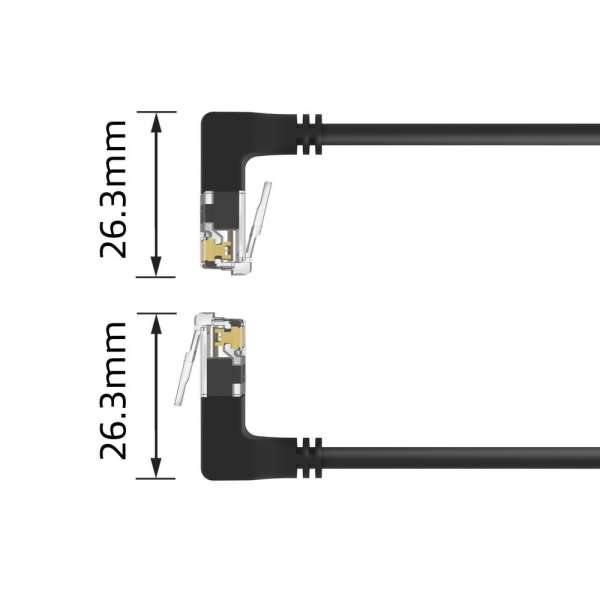 ACT CAT6A U-UTP Patch Cable 3m Black