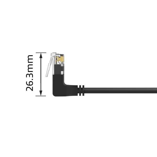 ACT CAT6A U-UTP Patch Cable 5m Black