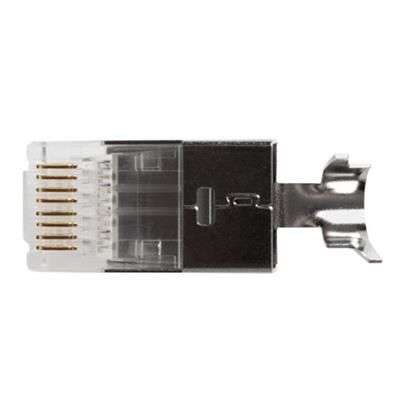 ACT FA2001 RJ45 (8P/8C) CAT6A shielded modulaire connector for round cable with solid or standed conductors 25db/cs
