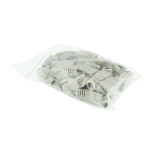 ACT RJ45 boot for 7.0 mm cable 25db Grey