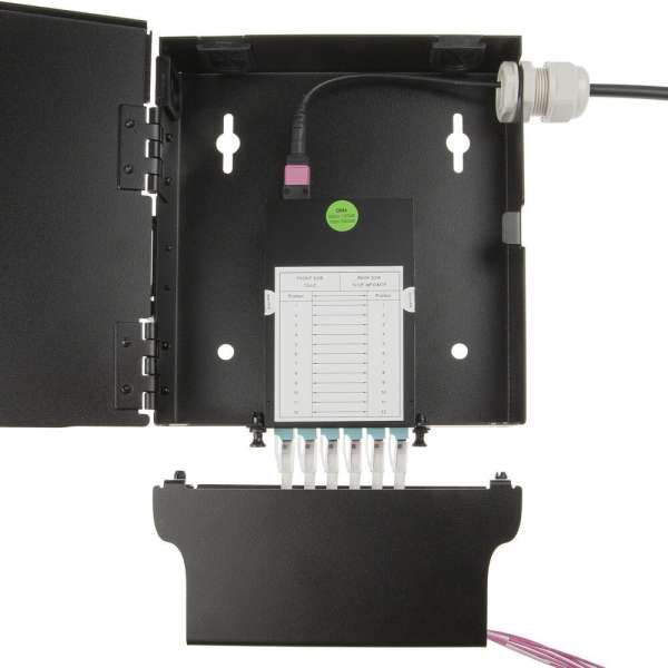 ACT Fiber patch box for Pre-terminated and MTP/MPO adapters 1 slot