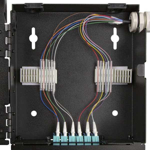 ACT Fiber patch box for Pre-terminated and MTP/MPO adapters 2 slots